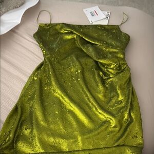 Green Sequin Dress